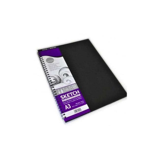 Daler Rowney Simply Eskiz Defteri A3 100 g 54 Yaprak N:482254300 - 1