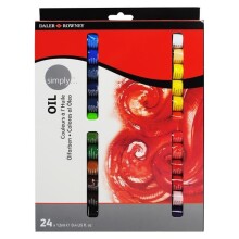 Daler Rowney Simply Yağlı Boya Set 24 Renk - Daler Rowney (1)