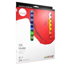 Daler Rowney Simply Yağlı Boya Seti 24 Renk - Daler Rowney