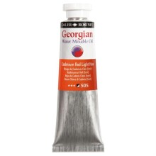 Daler Rowney Georgian Su Bazlı Yağlı Boya 38 ml Cadmium Red Light Hue 505 - Daler Rowney