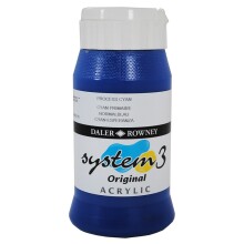 Daler Rowney System3 Akrilik Boya 500 ml Process Cyan 120 - Daler Rowney (1)