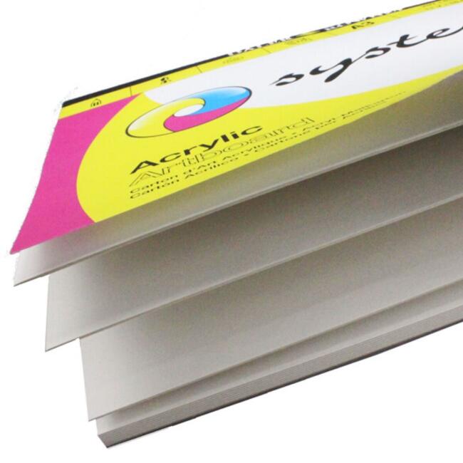 Daler Rowney System3 Acrylic Artboard Tuval Dokulu Karton 1.5 mm A3 10 Yaprak - 2