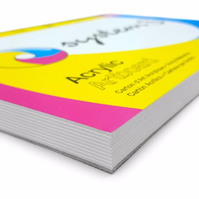 Daler Rowney System3 Acrylic Artboard Tuval Dokulu Karton 1.5 mm A4 10 Yaprak - 2