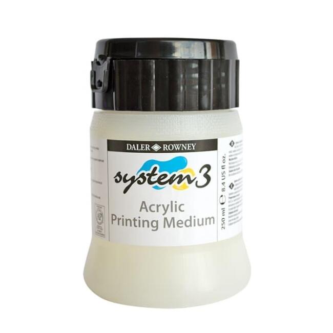Daler Rowney System3 Acrylic Printing Medium 250 ml - 1