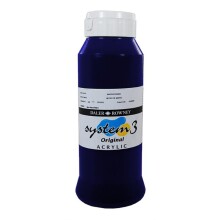 Daler Rowney System3 Akrilik B.1000Ml N:123 Ultramarine - Daler Rowney