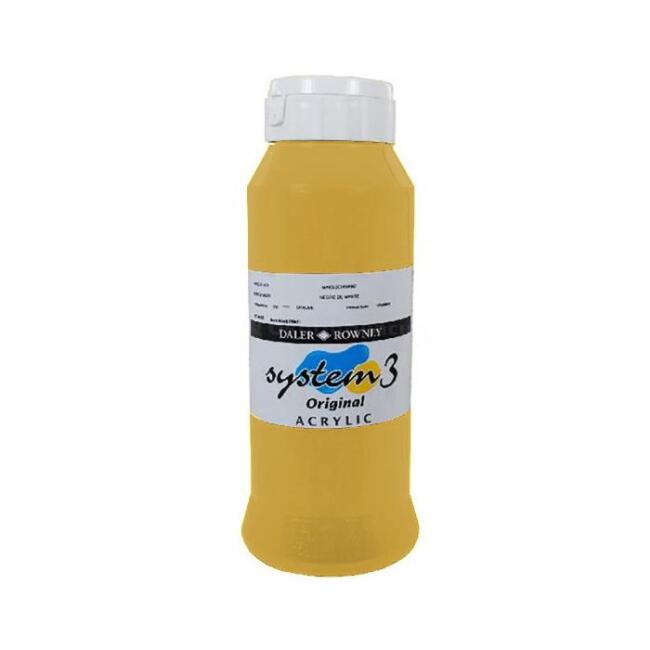 Daler Rowney System3 Akrilik B.1000Ml N:620 Cadmium Yellow Hue - 2