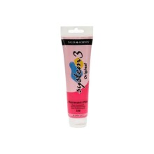 Daler Rowney System3 Akrilik Boya 150 ml Fluorescent Pink 538 