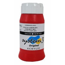 Daler Rowney System3 Akrilik Boya 500 ml Cadmium Red Hue 503 - Daler Rowney