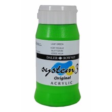 Daler Rowney System3 Akrilik Boya 500 ml Leaf Green 355 - Daler Rowney