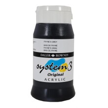 Daler Rowney System3 Akrilik Boya 500 ml Payne’s Grey 65 - Daler Rowney