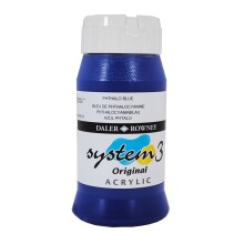 Daler Rowney System3 Akrilik Boya 500 ml Phthalo Blue 142 