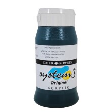 Daler Rowney System3 Akrilik Boya 500 ml Phthalo Green 361 