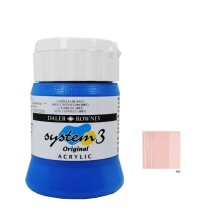 Daler Rowney System3 Akrilik Boya 500 ml Pink Blush 580 - Daler Rowney