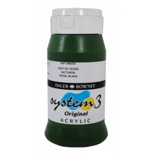 Daler Rowney System3 Akrilik Boya 500 ml Sap Green 375 - Daler Rowney