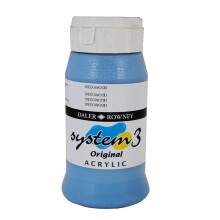 Daler Rowney System3 Akrilik Boya 500 ml Wedgwood 114 - Daler Rowney