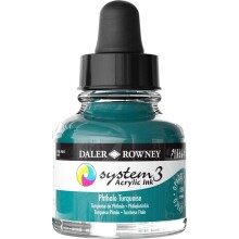 Daler Rowney System3 Akrilik Mürekkep Boya 29.5 ml Phthalo Turquoise - Daler Rowney