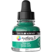 Daler Rowney System3 Ink Akrilik Mürekkep 29.5 ml Phthalo Green - Daler Rowney