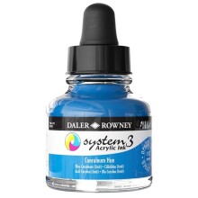 Daler Rowney System3 Sıvı Akrilik Mürekkep Boya 29.5 ml Coeruleum Hue112 - Daler Rowney