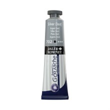 Daler Rowney Tüp Gouache Boya 15Ml N:702 Silver Imıt - Daler Rowney