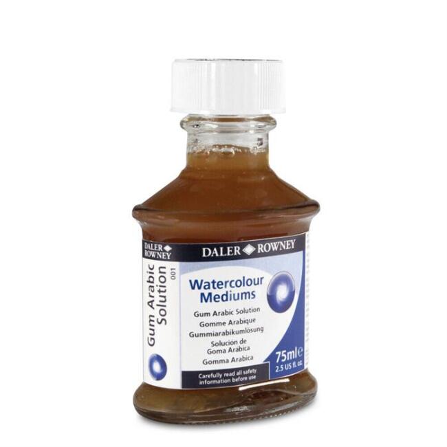 Daler Rowney Watercolour Mediums Gum Arabic Solution 75 ml - 1