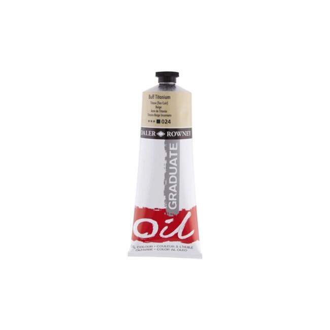 Daler Rowney Yağlı Boya Graduate 200Ml Buff Titanium - 2