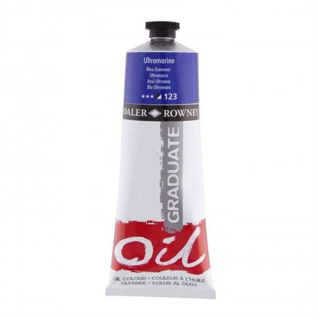 Daler Rowney Yağlı Boya Graduate 200ml Ultramarine Blue - 1