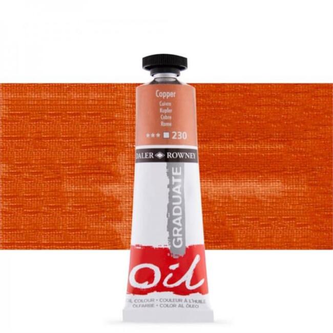 Daler Rowney Yağlı Boya Graduate 38 ml Copper - 2