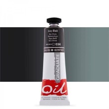 Daler Rowney Yağlı Boya Graduate 38 ml Ivory Black - Daler Rowney