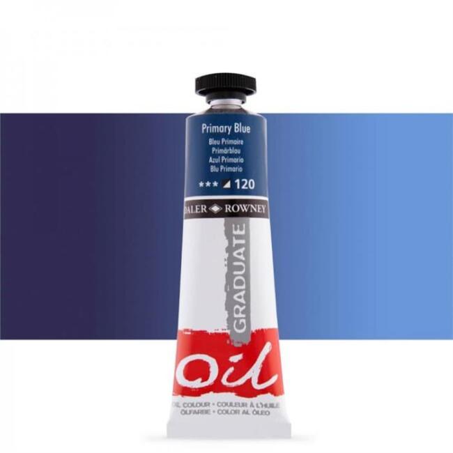 Daler Rowney Yağlı Boya Graduate 38 ml Primary Blue - 1