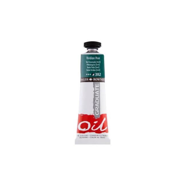 Daler Rowney Yağlı Boya Graduate 38 ml Viridian Hue - 1