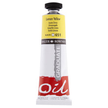 Daler Rowney Yağlı Boya Graduate 38Ml Lemon Yellow - Daler Rowney