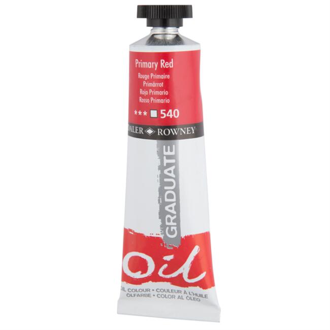 Daler Rowney Yağlı Boya Graduate 38Ml Prımary Red - 2