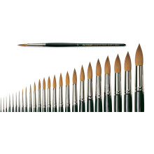 Da Vinci Seri 10 Maestro Kırmızı Samur Kılı Fırça No:0/2 - 6