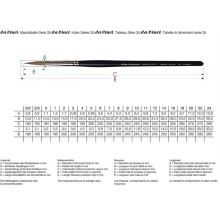 Da Vinci Maestro 35 Tobolsky-Kolinsky Samur Kılı Fırça No:000 - Da Vinci (1)
