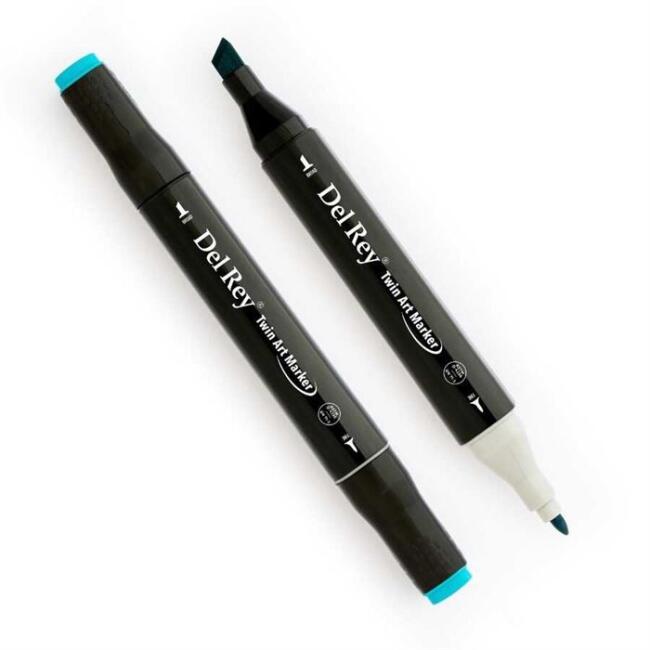 Del Rey Twin Marker B63 Carulean Blue - 1