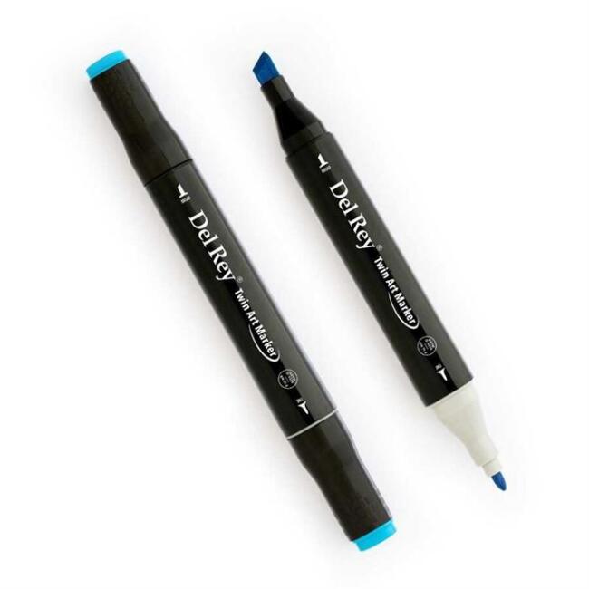 Del Rey Twin Marker B64 Indian Blue - 1