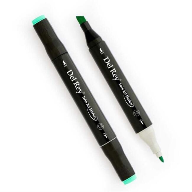 Del Rey Twin Marker B68 Turquoise Blue - 1