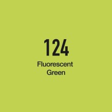 Del Rey Twin Marker F124 Fluorescent Green - 2