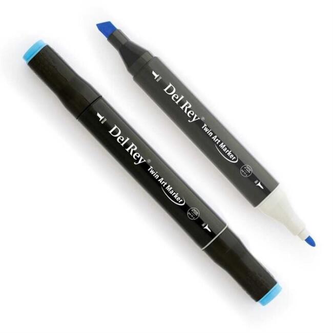 Del Rey Twin Marker PB183 Phithalo Blue - 1