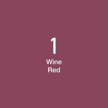 Del Rey Twin Marker R1 Wine Red - Del Rey (1)