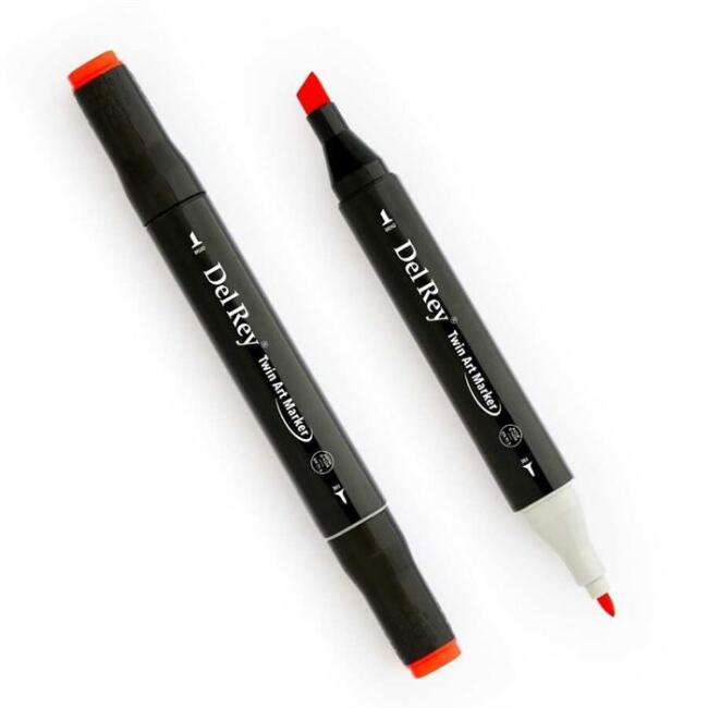 Del Rey Twin Marker R16 Coral Pink - 1