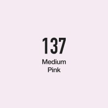 Del Rey Twin Marker RP137 Medium Pink - 2