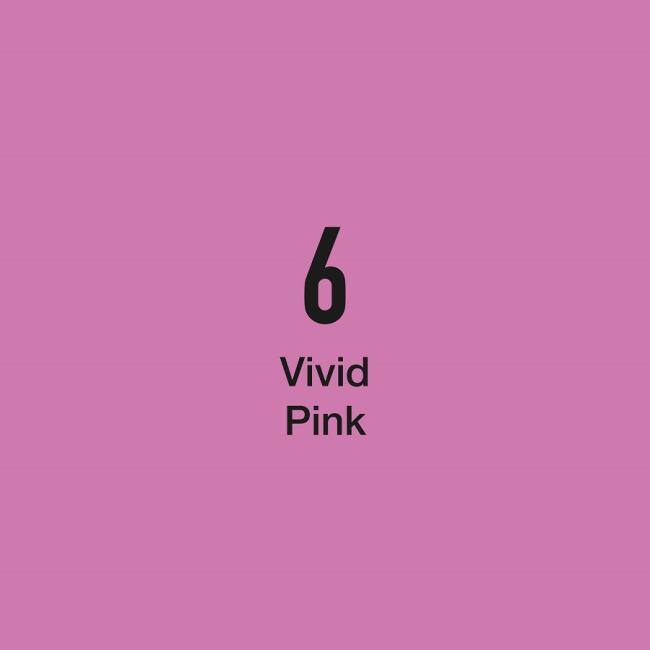 Del Rey Twin Marker RP6 Vivid Pink - 2