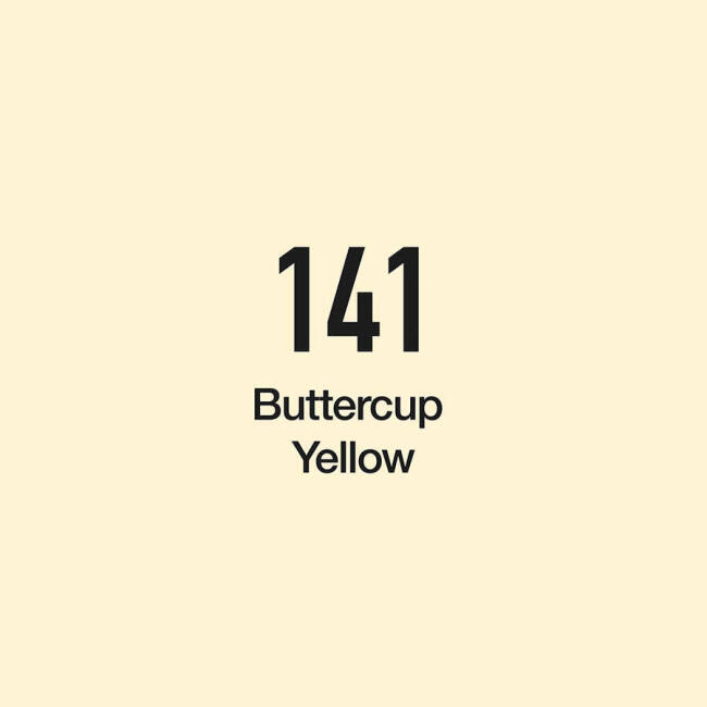 Del Rey Twin Marker Y141 Buttercup Yellow - 2