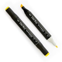 Del Rey Twin Marker Y35 Lemon Yellow - Del Rey