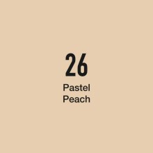 Del Rey Twin Marker YR26 Pastel Peach - 2