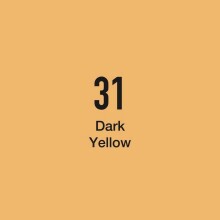 Del Rey Twin Marker YR31 Dark Yellow - Del Rey (1)