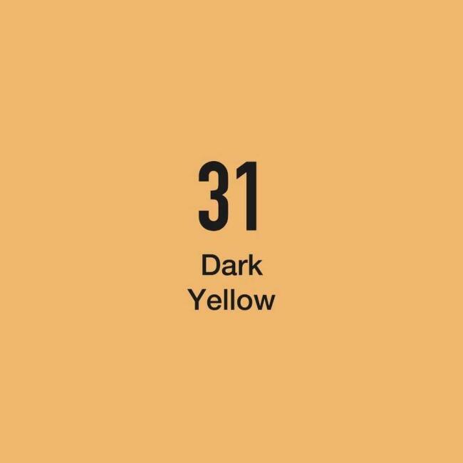 Del Rey Twin Marker YR31 Dark Yellow - 2