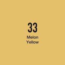 Del Rey Twin Marker YR33 Melon Yellow - 2