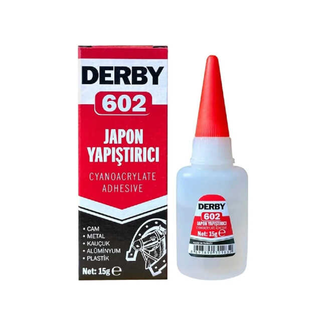 Derby 602 Sıvı Japon Yapıştırıcı 15 gr - DERBY